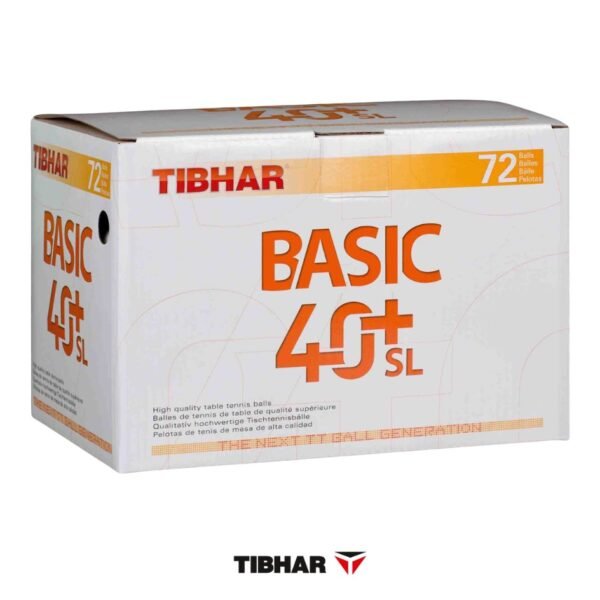 Tibhar / Високо Качествени Топчета за Тренировка Basic SL 40+